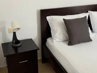 Bedside detail in the Double Room with Garden View — thumbnail