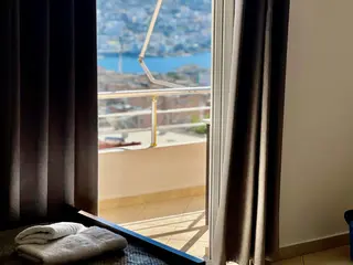 Sea-view balcony seen from the Triple Room — thumbnail